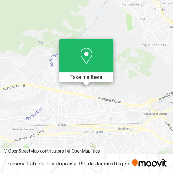 Preserv- Lab. de Tanatopraxia map