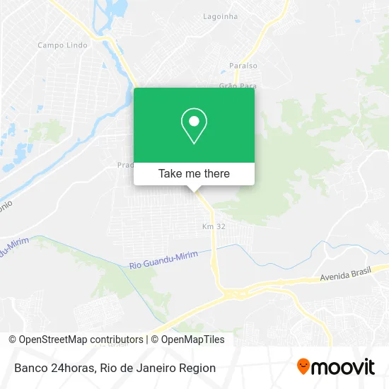 Banco 24horas map