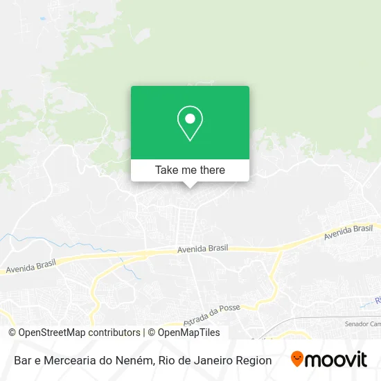 Bar e Mercearia do Neném map