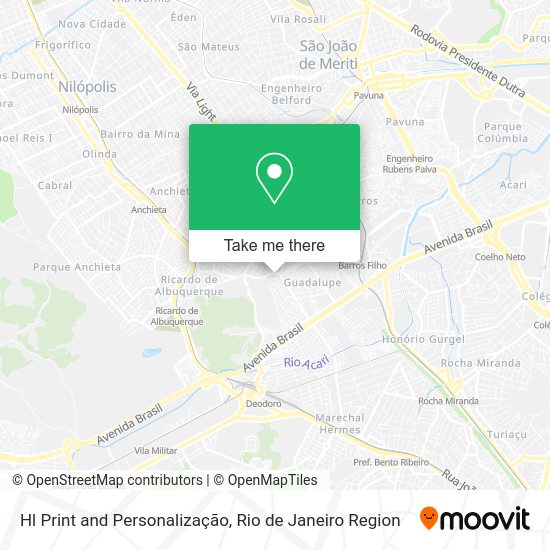 Hl Print and Personalização map