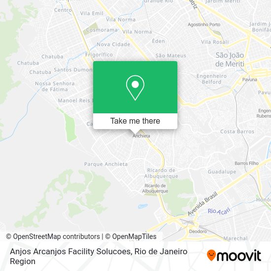 Anjos Arcanjos Facility Solucoes map