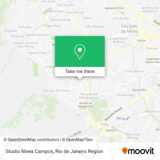 Studio Nivea Campos map
