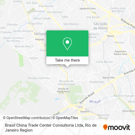 Brasil China Trade Center Consultoria Ltda map