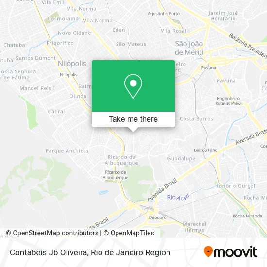 Contabeis Jb Oliveira map
