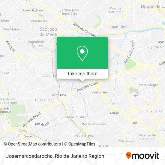 Josemarcosdarocha map