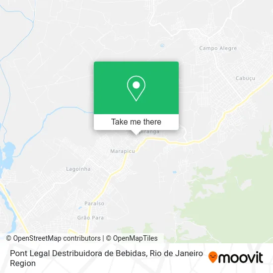 Pont Legal Destribuidora de Bebidas map