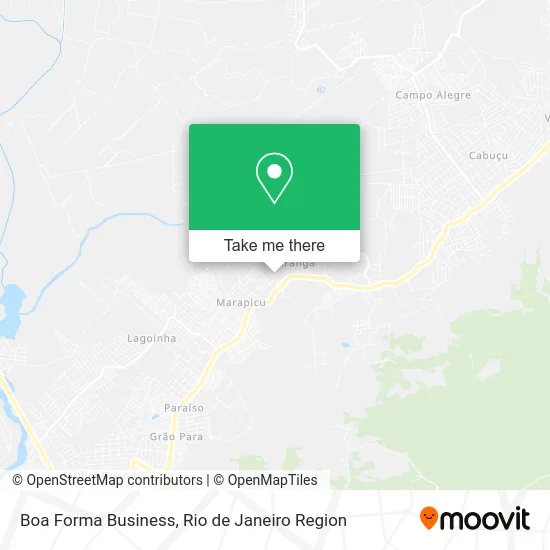 Boa Forma Business map