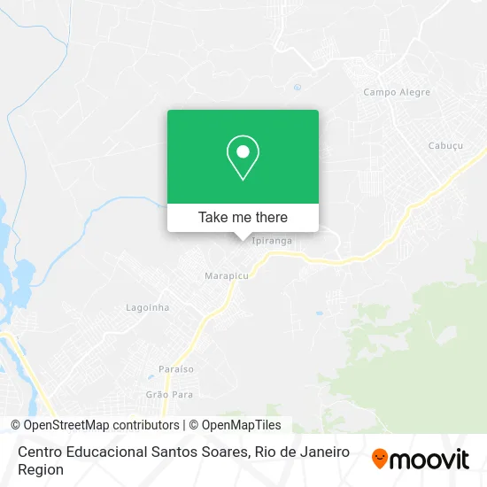 Centro Educacional Santos Soares map