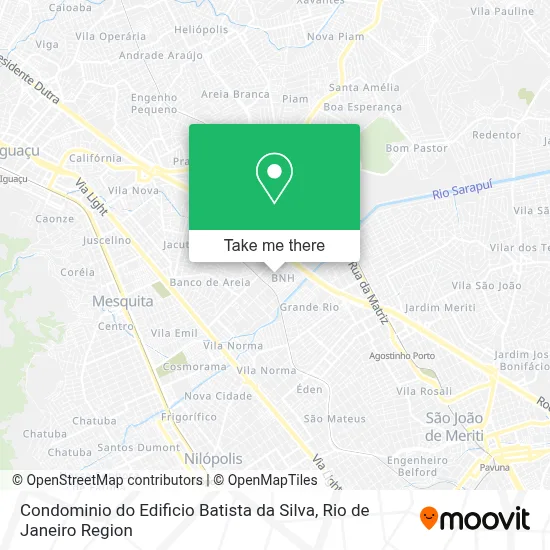 Condominio do Edificio Batista da Silva map