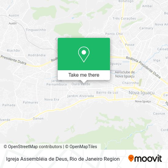 Igreja Assembléia de Deus map