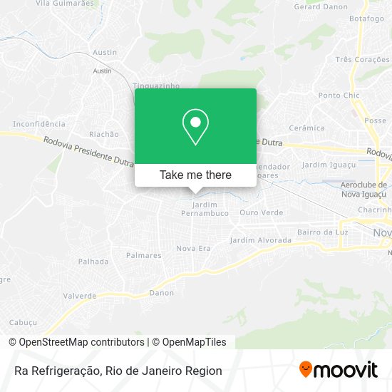 Ra Refrigeração map
