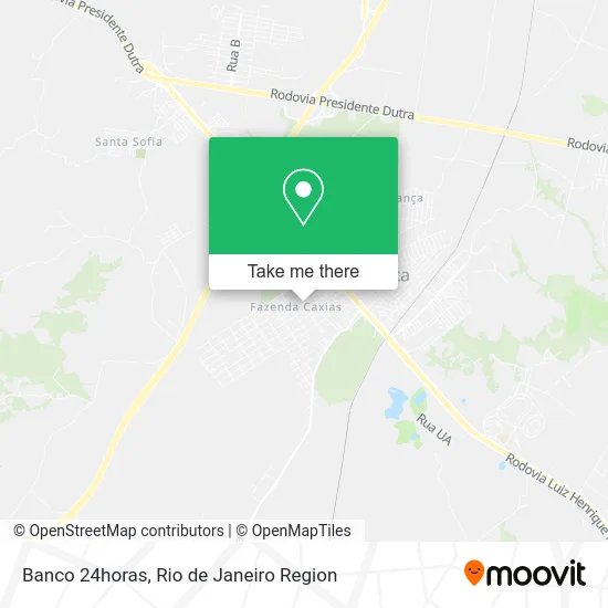 Banco 24horas map