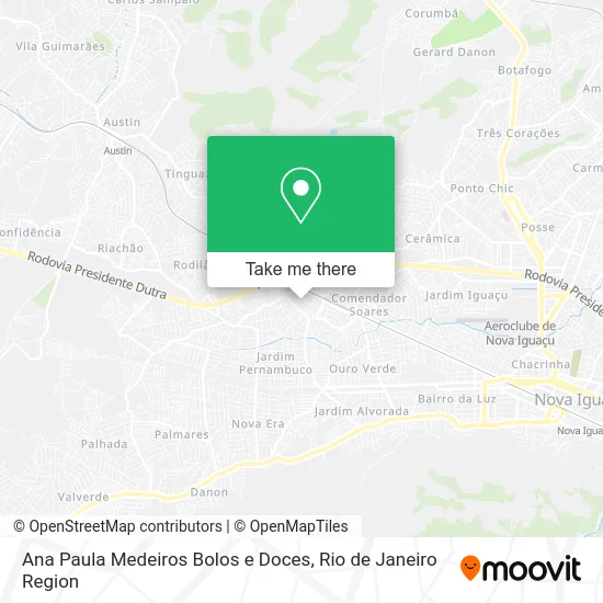 Ana Paula Medeiros Bolos e Doces map