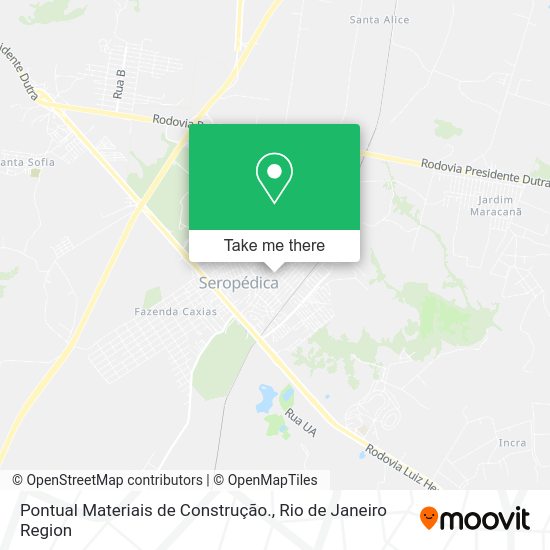 Pontual Materiais de Construção. map