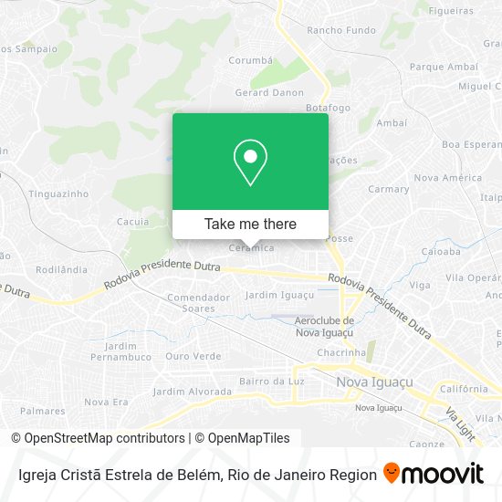 Igreja Cristã Estrela de Belém map