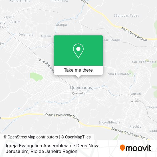 Igreja Evangelica Assembleia de Deus Nova Jerusalém map
