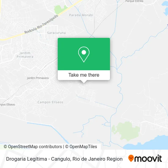 Drogaria Legítima - Cangulo map
