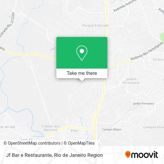 Jf Bar e Restaurante map