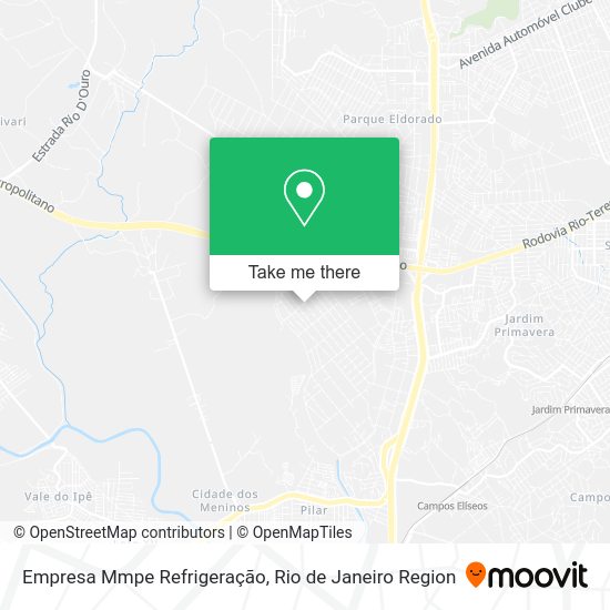 Empresa Mmpe Refrigeração map