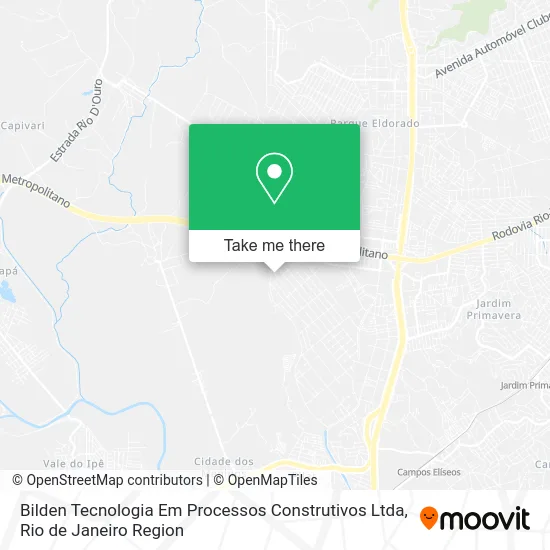Bilden Tecnologia Em Processos Construtivos Ltda map