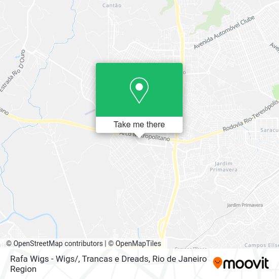 Rafa Wigs - Wigs / , Trancas e Dreads map