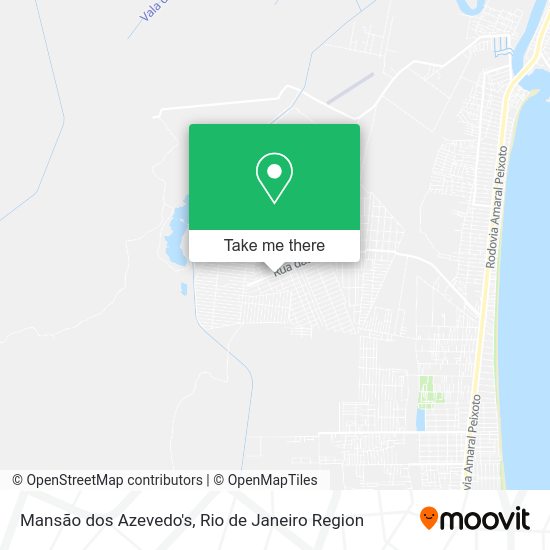 Mansão dos Azevedo's map
