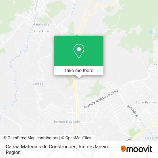 Canaã Materiais de Construcoes map
