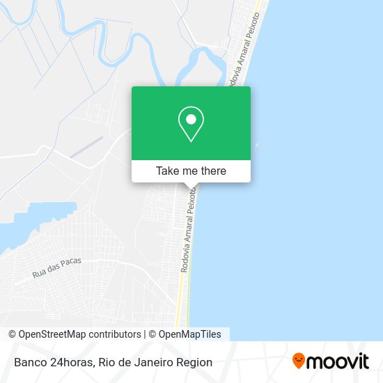 Banco 24horas map