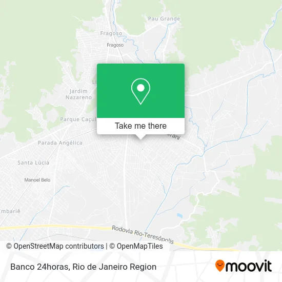 Banco 24horas map