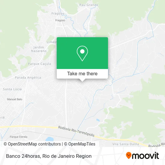 Banco 24horas map