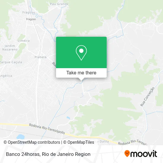 Banco 24horas map