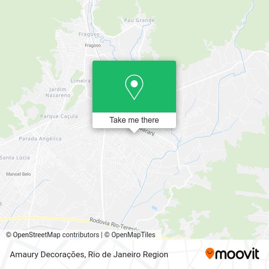 Amaury Decorações map