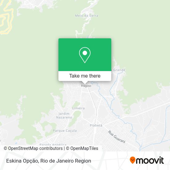 Eskina Opção map