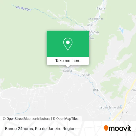 Banco 24horas map