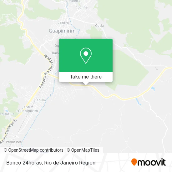 Banco 24horas map
