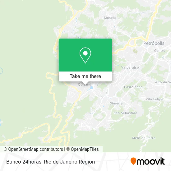 Banco 24horas map