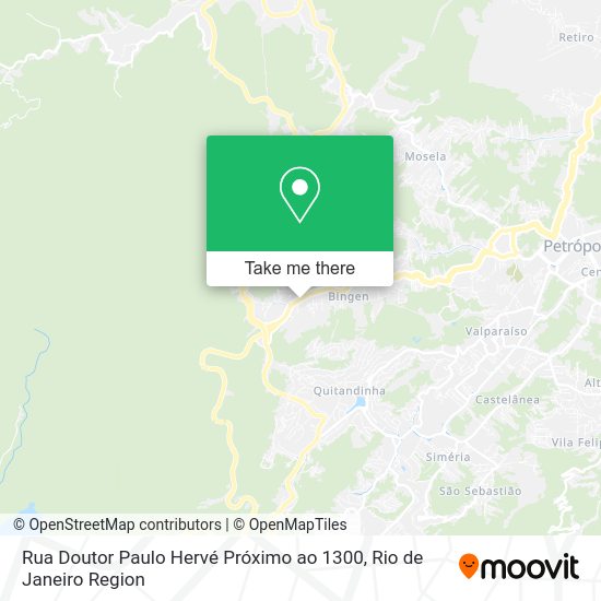 Rua Doutor Paulo Hervé Próximo ao 1300 map