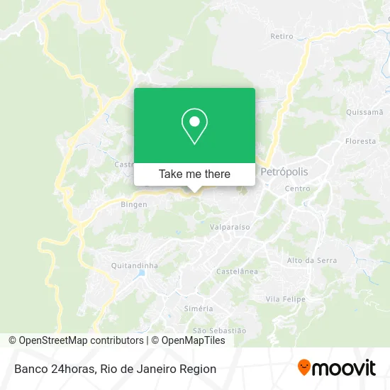 Banco 24horas map