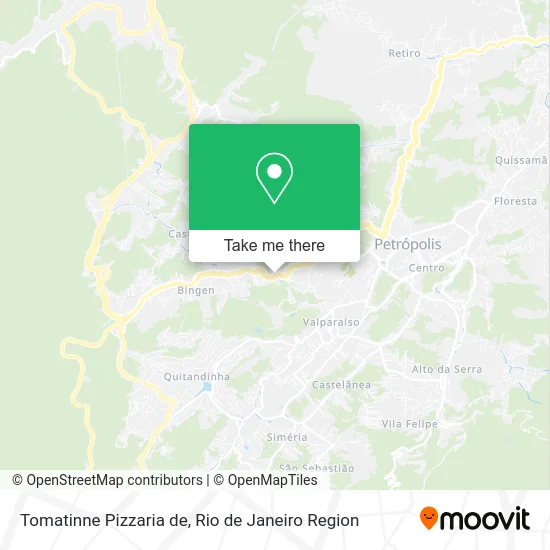 Tomatinne Pizzaria de map