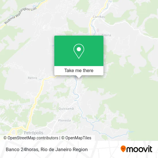 Banco 24horas map