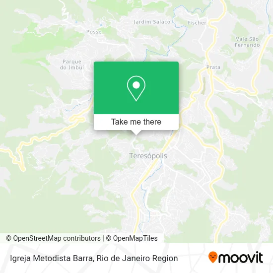 Igreja Metodista Barra map