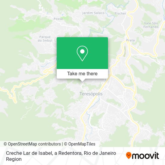 Creche Lar de Isabel, a Redentora map