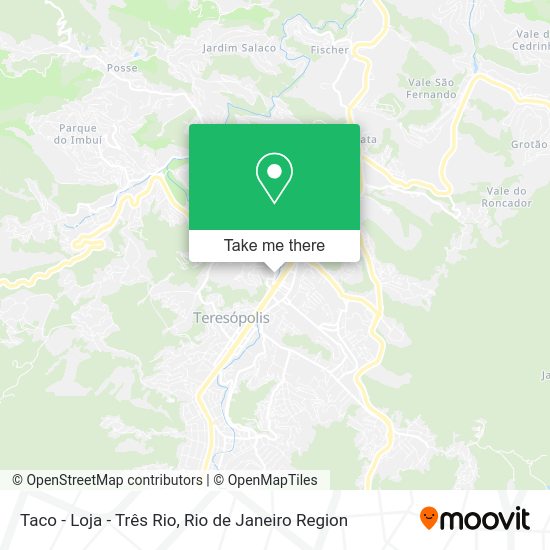 Taco - Loja - Três Rio map