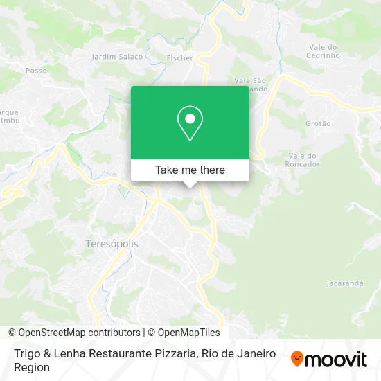 Trigo & Lenha Restaurante Pizzaria map