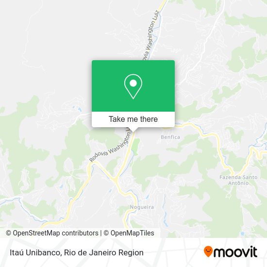 Itaú Unibanco map