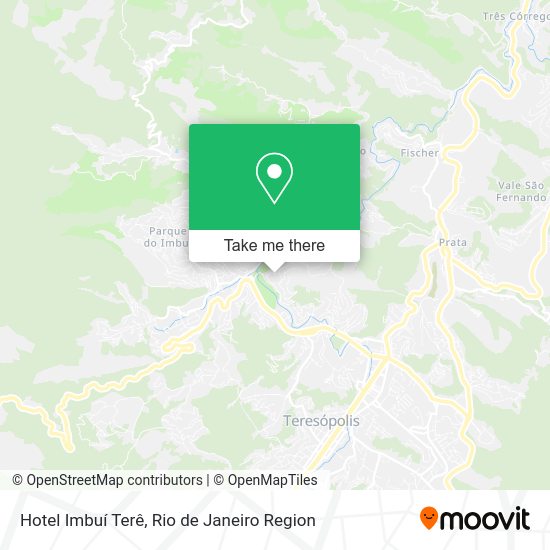 Hotel Imbuí Terê map