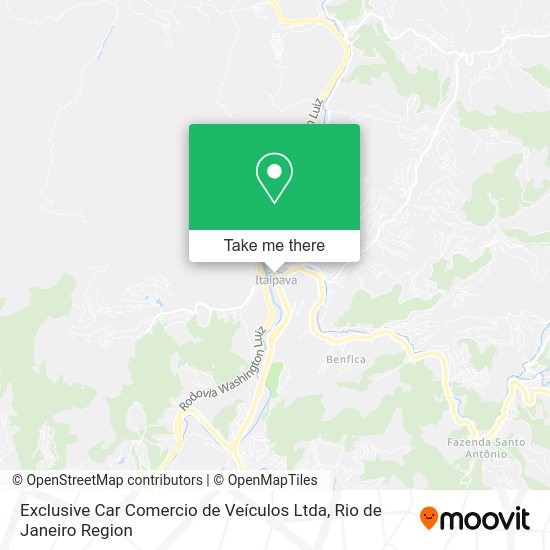 Exclusive Car Comercio de Veículos Ltda map
