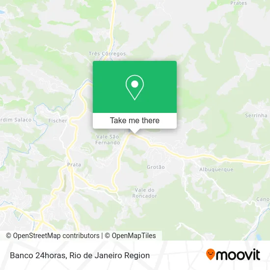 Banco 24horas map