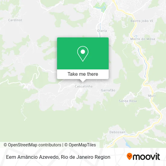 Eem Amâncio Azevedo map