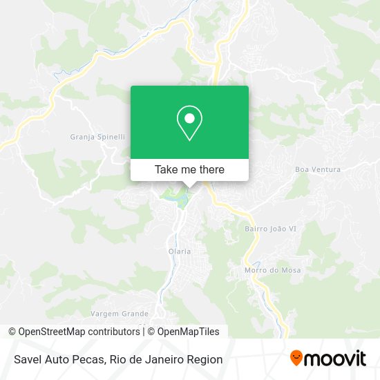 Savel Auto Pecas map